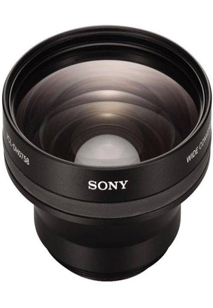 SONY DCR-VX2000 + ワイコンVCL-HG0758 Sony HG0758 Wide Angle Conversion Lens x0.7 VCL-AUX HG-0758
